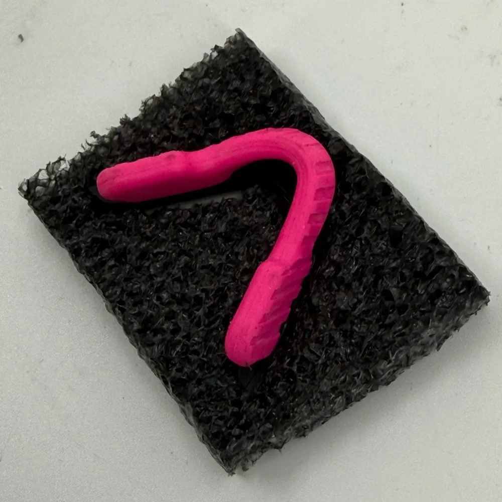 Oakley Razor Blade/Blade OEM Hot Pink‎ & Black Nose Piece Pre-Owned In Box